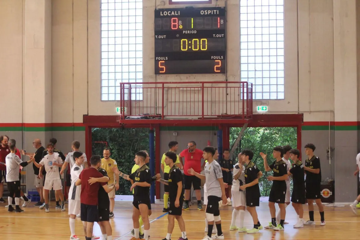 Ternana Futsal, buona la prima: 8-1 alla Narnese al Pala Di Vittorio in amichevole