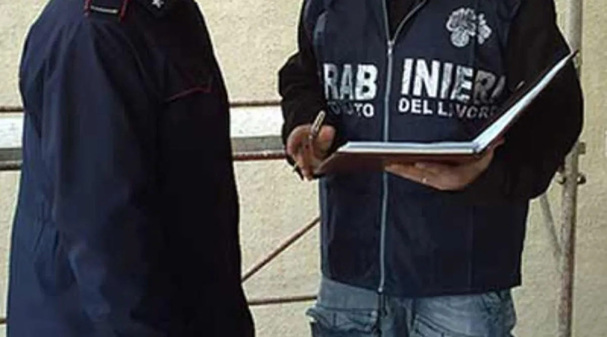 Assisi, lavoratori senza contratto e violazioni sulla sicurezza: due società sospese