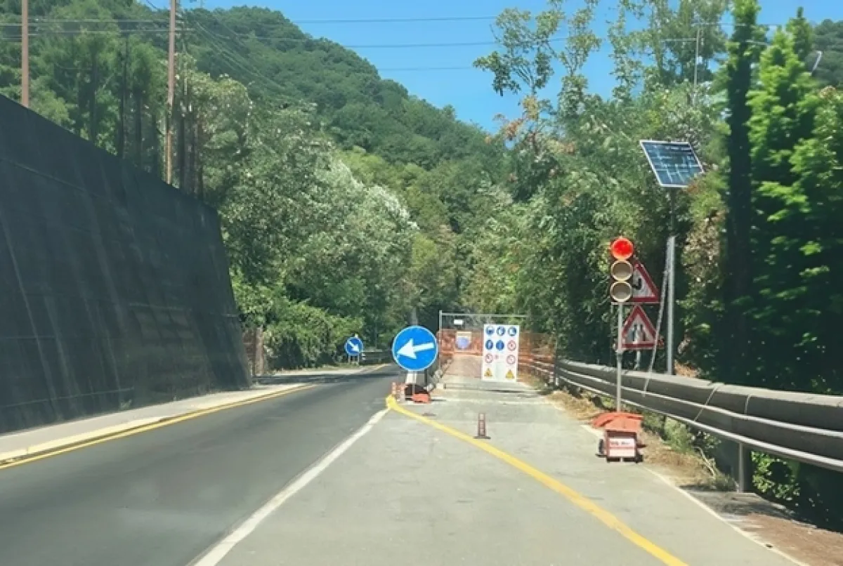 SS205 Amerina, chiusura al traffico per cinque notti dal 7 settembre: a Baschi Scalo lavori per migliorare sicurezza, visibilità e viabilità
