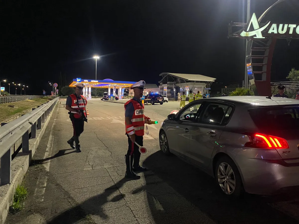 Sicurezza stradale, 18 denunce in provincia di Terni: il bilancio dei controlli dei Carabinieri