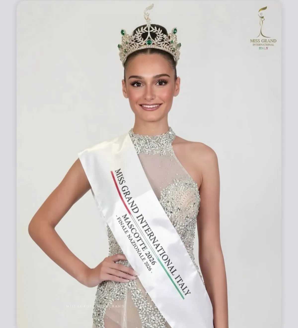 Miss Grand International Italia, nuovo successo per Anja Cruciani: la giovane di Marsciano conquista il titolo Mascotte