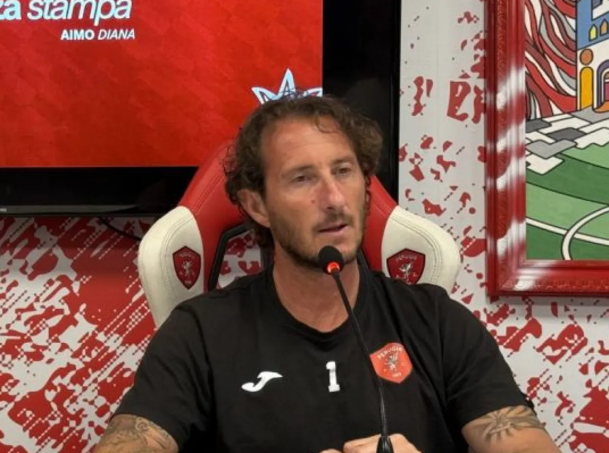 Perugia-Spezia, mister Diana: "Basta alibi, dobbiamo avere forza e coraggio"