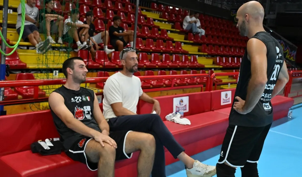 Sir, domani primo test match contro Fano. Candellaro: "Subito a caccia della giusta intesa"