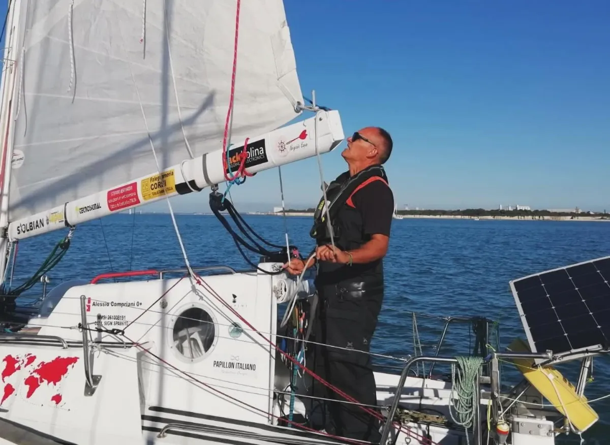 Il giro del mondo in barca a vela, il tifernate Campriani pronto all'impresa