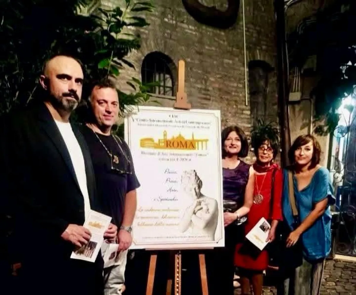Gli artisti ternani alla Biennale Internazionale di Roma. Assessora Bordoni: "Un ponte tra arte e territorio"