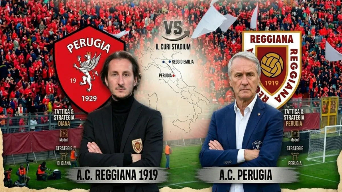 Perugia-Reggiana, che squadra arriva al Curi? Le probabili contromosse di Diana