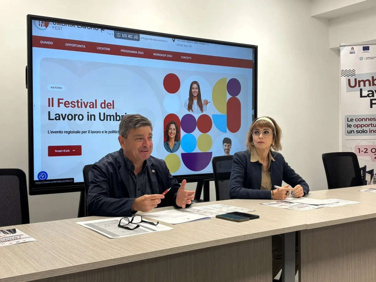 Umbria Lavoro Fest, oltre 400 persone già prenotate per i colloqui e più di mille candidature