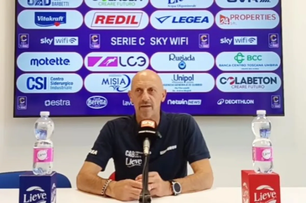 Gubbio-Perugia, mister Di Carlo: "Vogliamo essere protagonisti. È la partita giusta per ripartire"