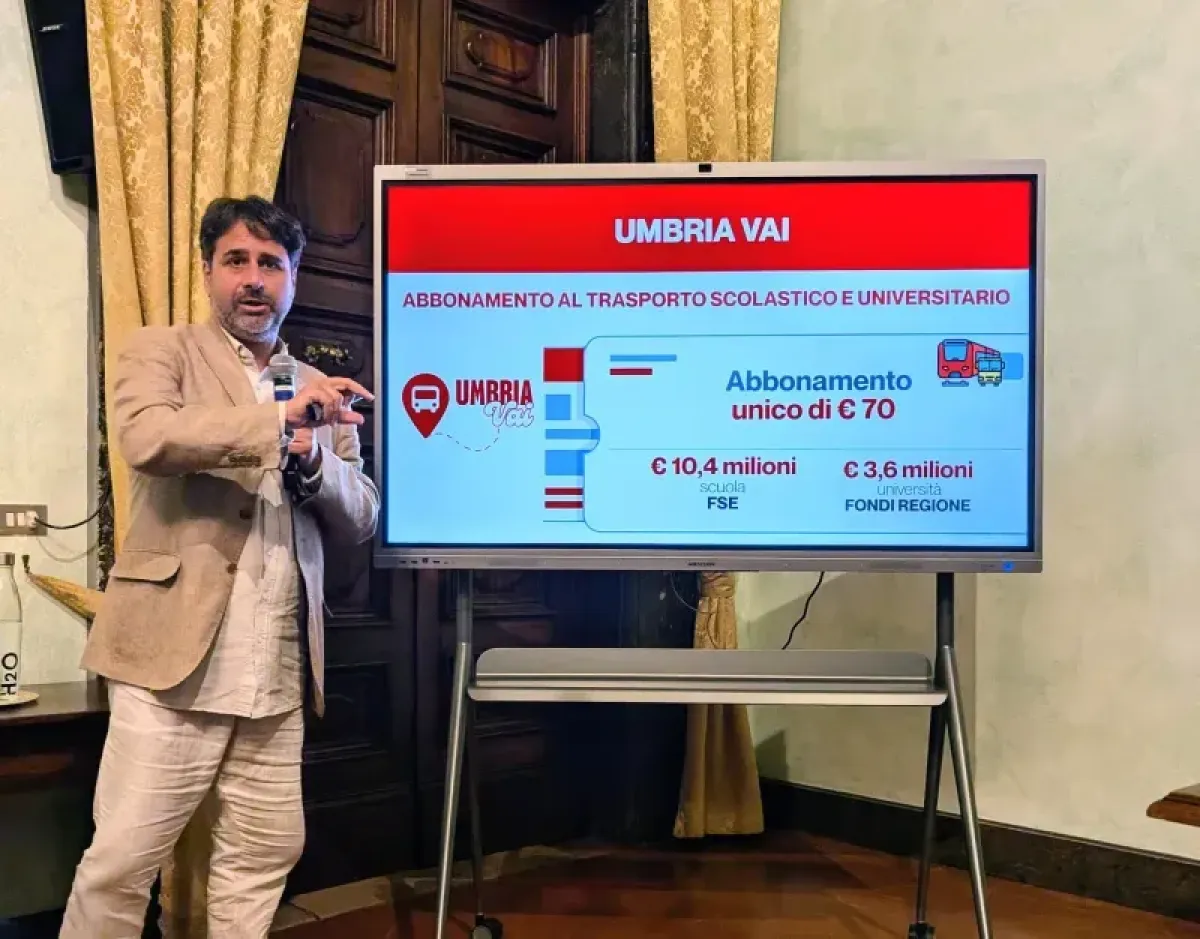 Umbria Vai, l’agevolazione per gli studenti arriva anche sul trasporto ferroviario regionale