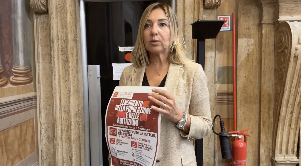 Censimento 2026, a Terni coinvolte 3.800 famiglie: al via la rilevazione Istat