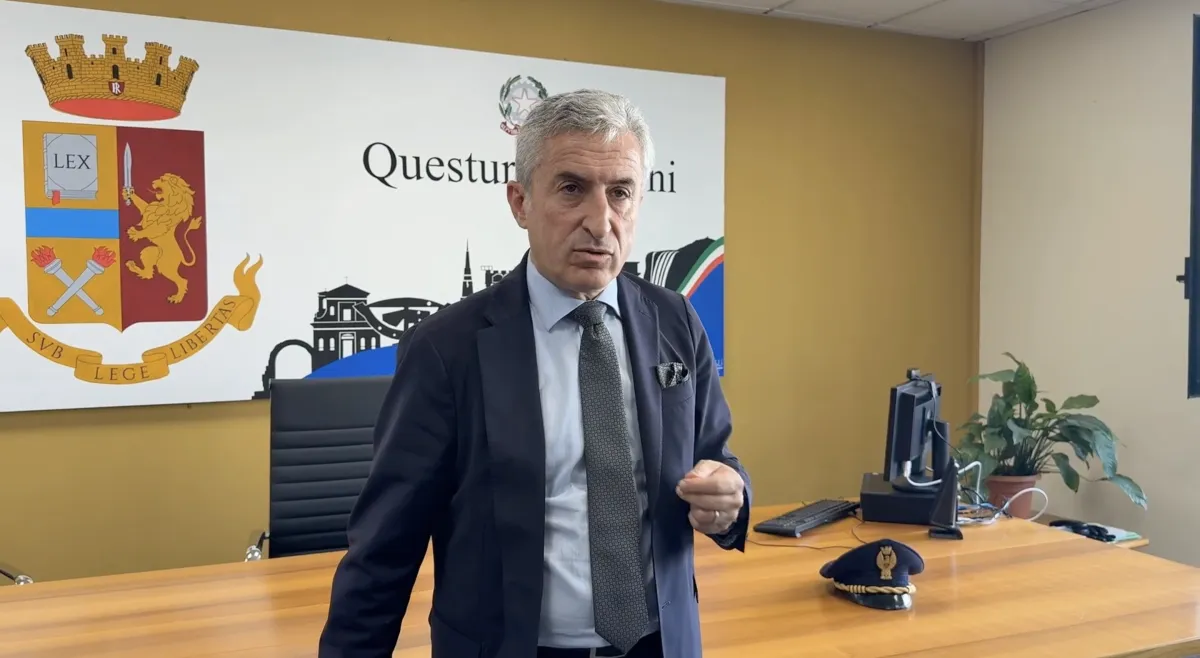 Terni, si è insediato il nuovo questore Carmine Mosca: "Più presenza nelle piazze e nella movida"