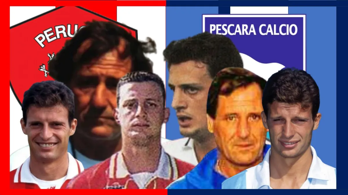 Perugia-Pescara, da Allegri a Camplone: tutti gli ex tra Grifo e Delfino