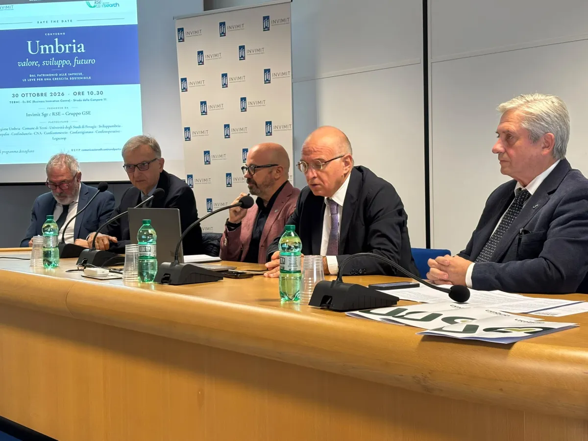 Terni, l’ex BIC rinasce con Invimit e RSE: polo di ricerca, startup e Piano Casa